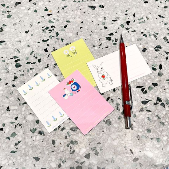 미니 메시지 카드 4종