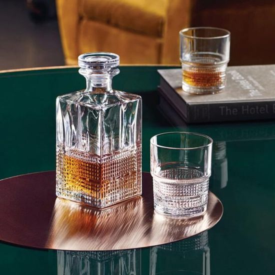 보르미올리 위스키잔6P+병1P 세트 쥬스컵 양주 유리컵