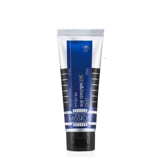 미젤로 미션 화이트 디자인칼라 100ml 블랙