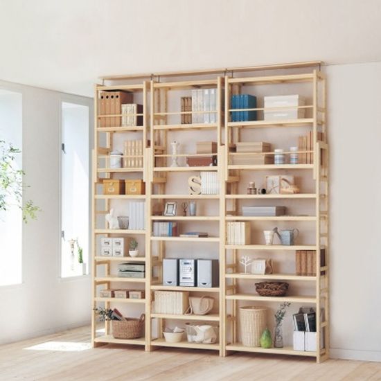 우드로하우스 원목서재장 BI-2700