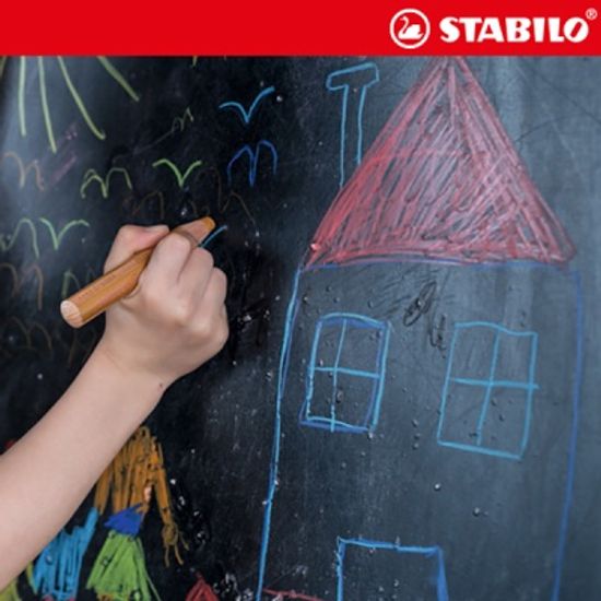 스타빌로 우디 3 in 1 색연필 6색 세트