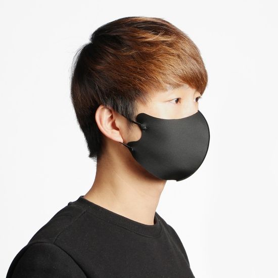 빨아쓰는 아이스코튼원단 마스크/길이조절 입체마스크