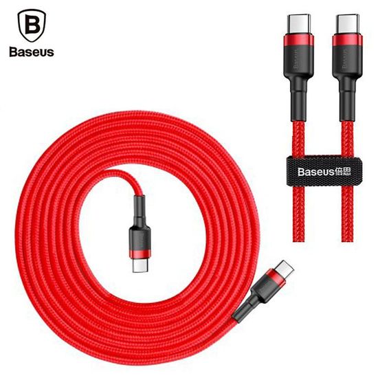 PD2.0 고속충전 데이터 케이블 C타입(레드)(WFFOMH0)