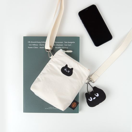 Airy 미니 크로스백 - 깜냥이