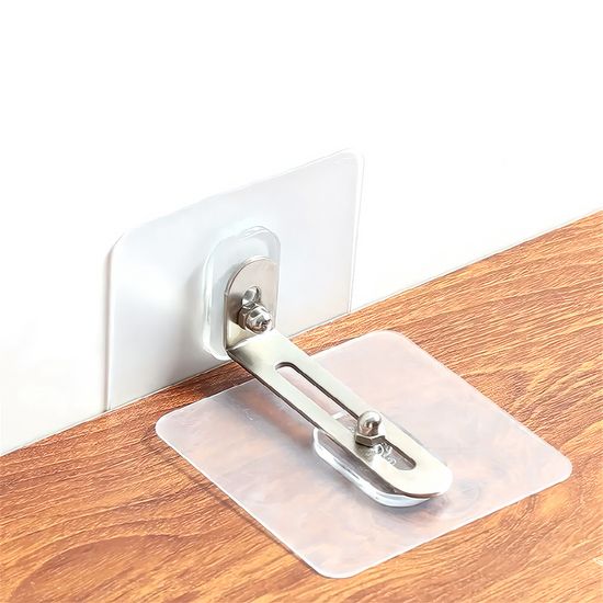 가구 벽 고정 책장 흔들림 안전 브라켓 벽 지지대 