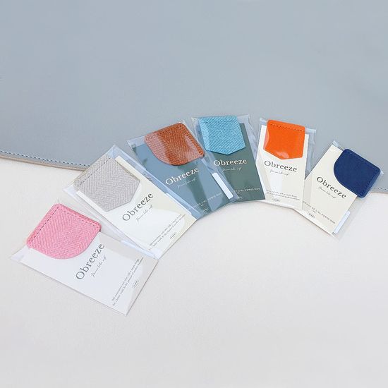 [무료각인] 오브리즈 가죽 책갈피 북마크 북마커 