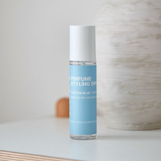 일비아 뿌리는 다리미 섬유탈취제 코튼블루(100ml)