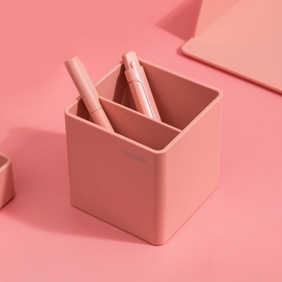 누사인 다용도 2칸 연필꽂이 펜꽂이 색연필꽂이