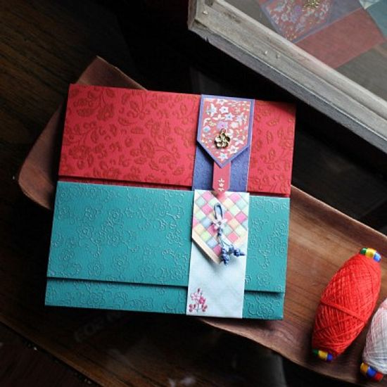 붉은비단 봉투 (035-ME-0024)