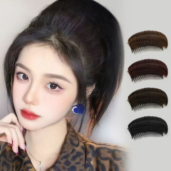 미니 빗핀형 헤어볼륨 부분가발