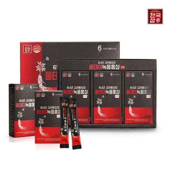 [한국삼] 6년근 올데이 녹용홍삼스틱 10g*30포