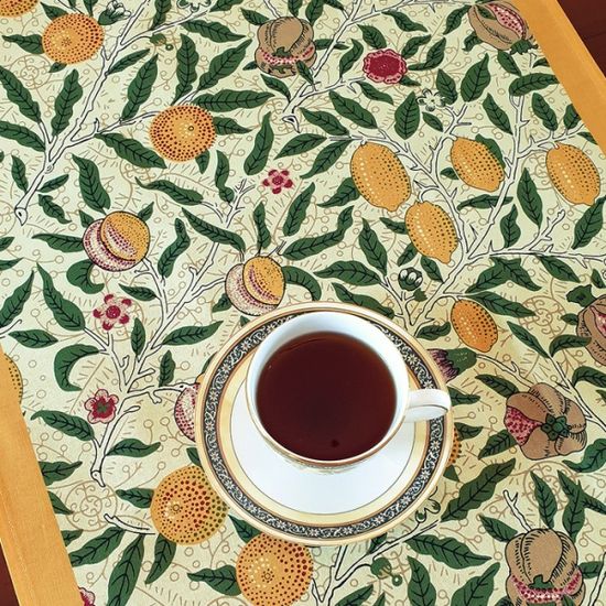 윌리엄모리스 프루츠 면 티타올