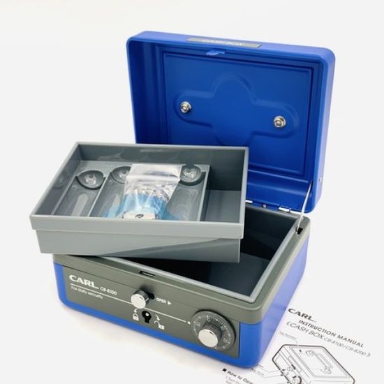 [CARL] 개인용으로 사용하기 알맞은-일본 카알 소형 캐쉬 박스 CB-8100