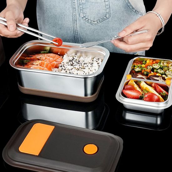 [온프레시]2단 스텐 도시락 세트