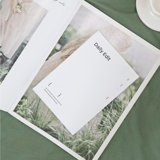 오첵 만년 데일리에디트 감사 일기장 다이어리 ver.2 