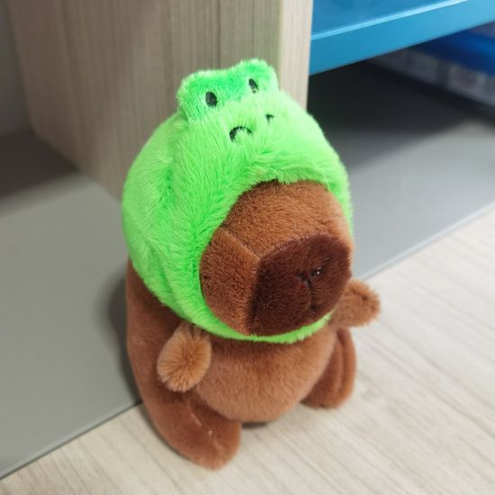 카피바라 캐릭터 동물 봉제 애착 인형 키링 열쇠고리