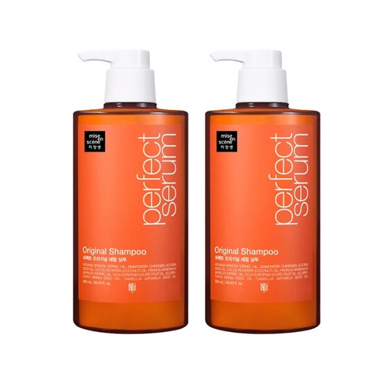 미쟝센 퍼펙트 오리지널 세럼 샴푸 900ml x 2개