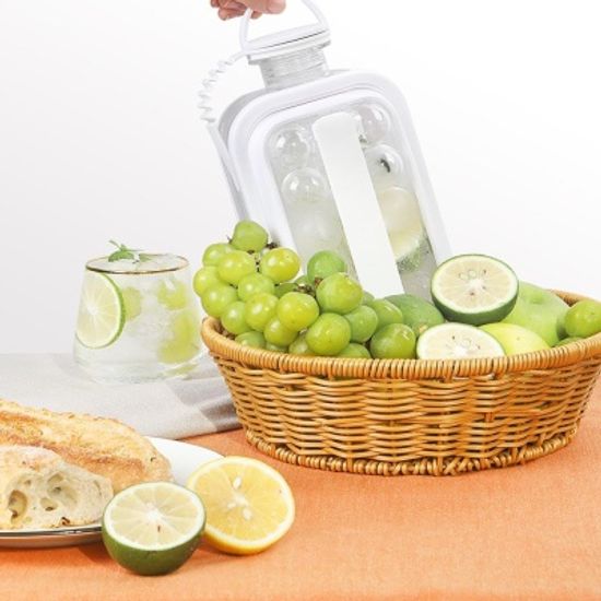 얼죽아 휴대용 얼음통 동그란얼음틀 아이스트레이 얼음컵