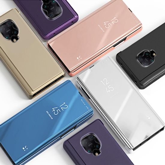 샤오미 홍미노트 9s 9 pro max 클리어 뷰 플립 케이스