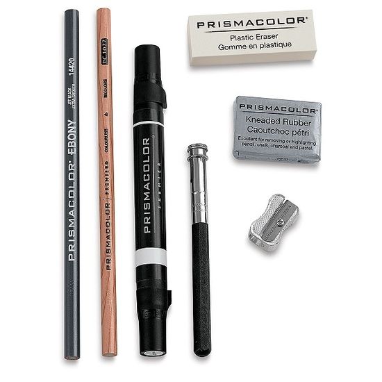 프리즈마 PREMIER 블렌더+연필+지우개+깎지등 7종 Kit