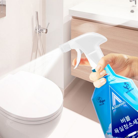 아스토니쉬 영국 버블 욕실 청소 세제 클리너 750ml