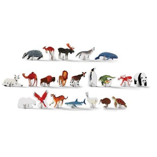 Discover World Animals Puzzle 세계 동물 지도 퍼즐