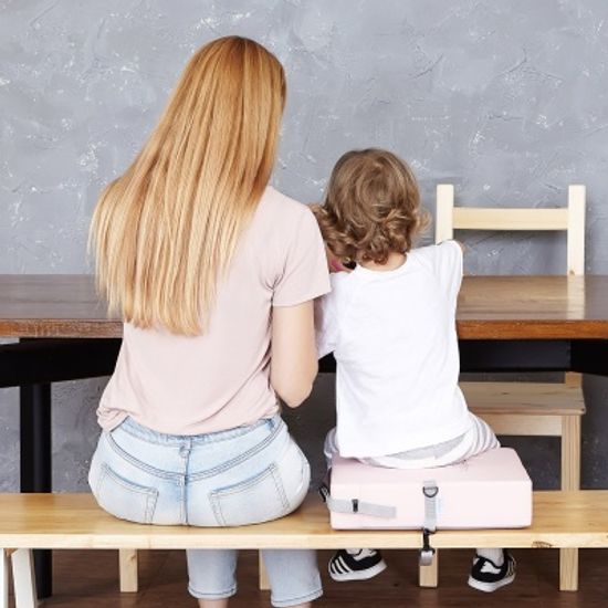 하쥬르 키높이 유아 어린이 의자 방석 - 강아지