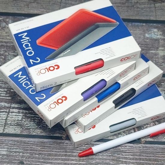 컬럽 다양한 5색상의 고밀도 스탬프패드 Micro 2