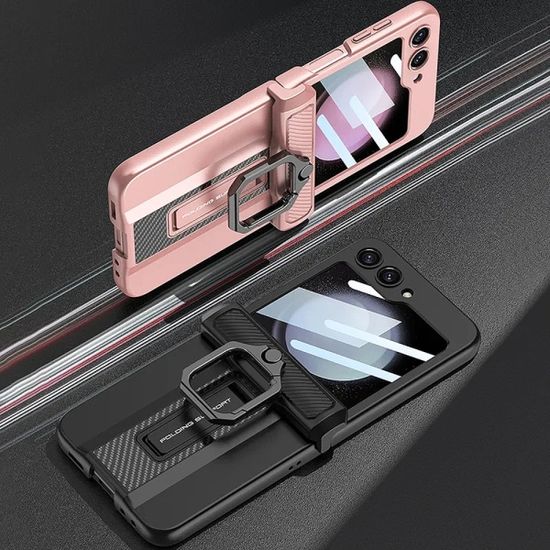 갤럭시 z플립5 링 거치대 액정 힌지 풀커버 폰 케이스