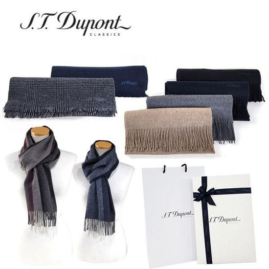 [선물포장]듀퐁 캐시미어100% 양면 머플러