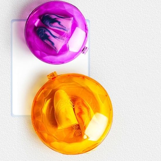 소음방지 메모리 휴대용 이어플러그 귀마개/소리 차단