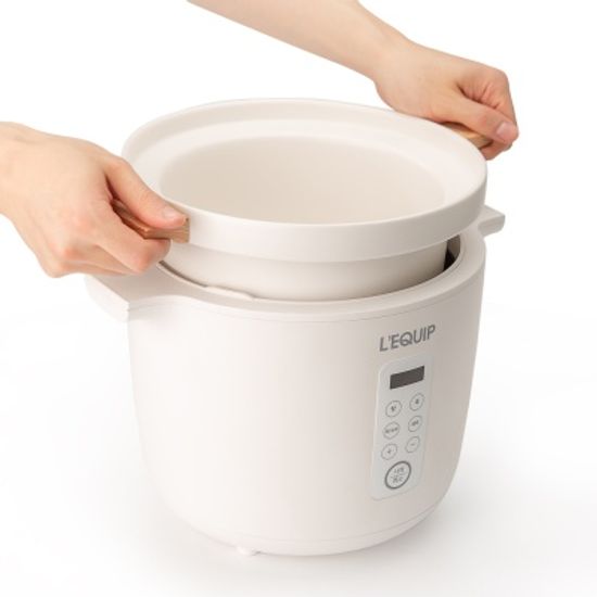 리큅 슬로우쿠커 미미쿡 LSC-3500W 세라믹내솥 3.5L