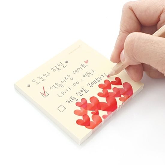 러브블라썸 포스트잇