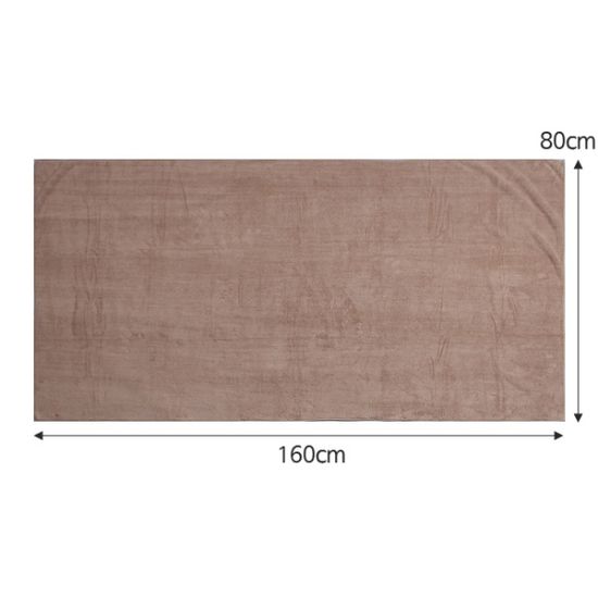 샤워 대형타월(160cm)/극세사수건 목욕수건 비치타올