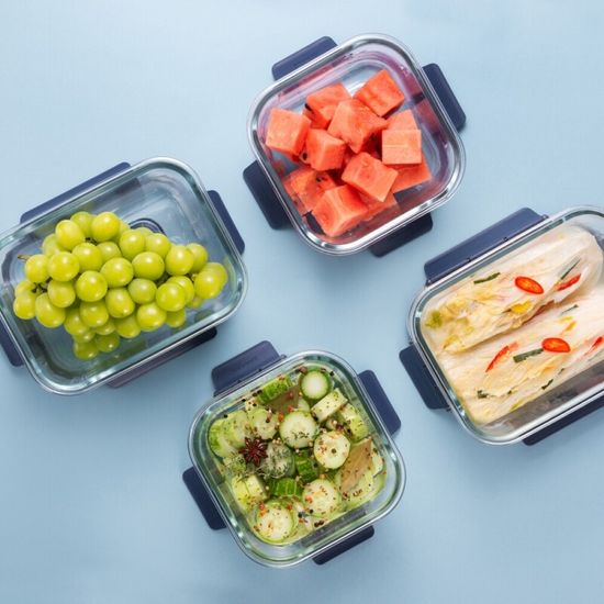 락앤락 탑클라스 유리밀폐용기 정사각 300ml