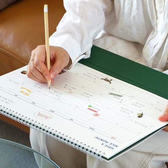 2026 루나 레트로 대형 B4 탁상 달력