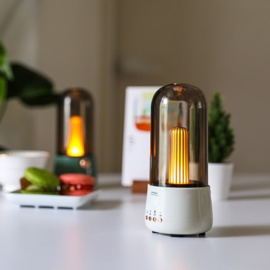 [무아스] 레트로 무선 스피커 무드등 캠핑 조명