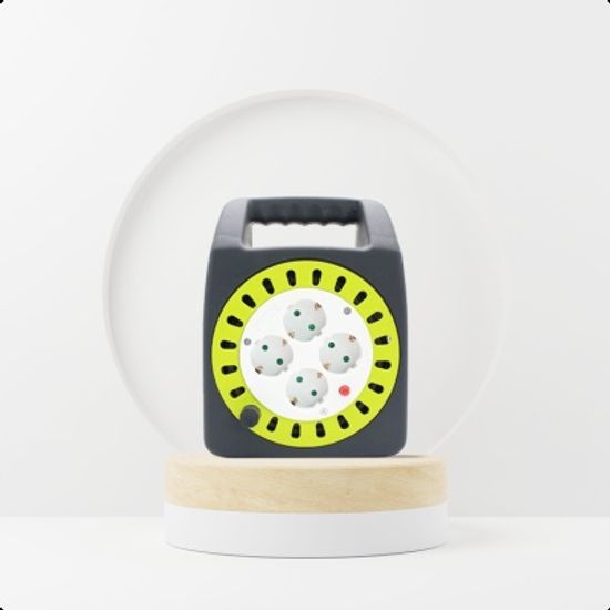 20M 캠핑릴선 멀티릴선 케이블박스 코드릴 그린 1.0