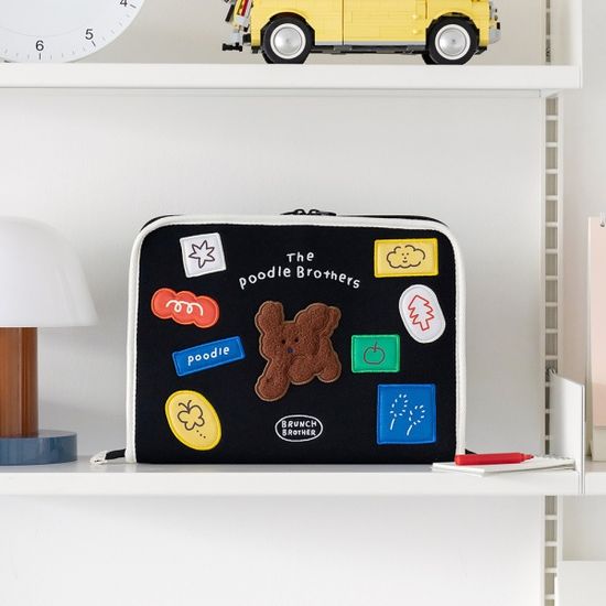 Brunch Brother 11형 푸들 오픈 아이패드 파우치