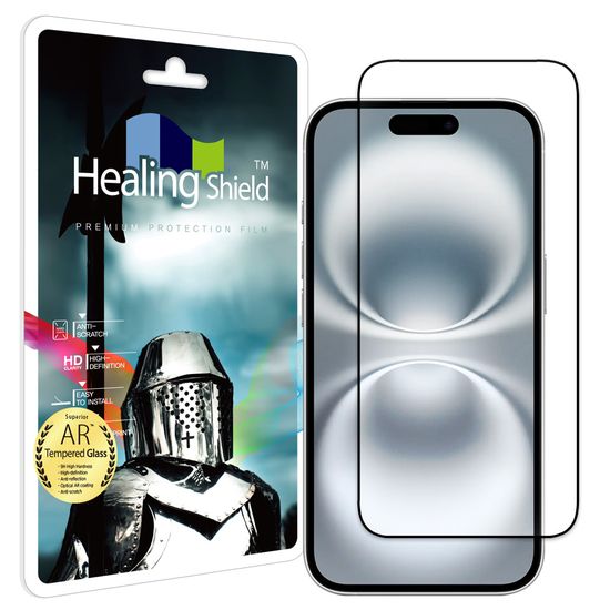 아이폰16 3D 풀커버 AR 고화질 강화유리 액정필름1매