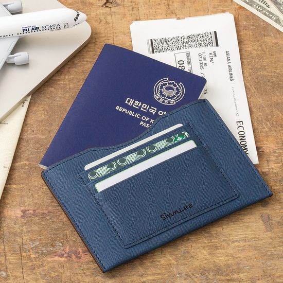 [무료각인] RFID차단 안티스키밍 사피아노 여권케이스