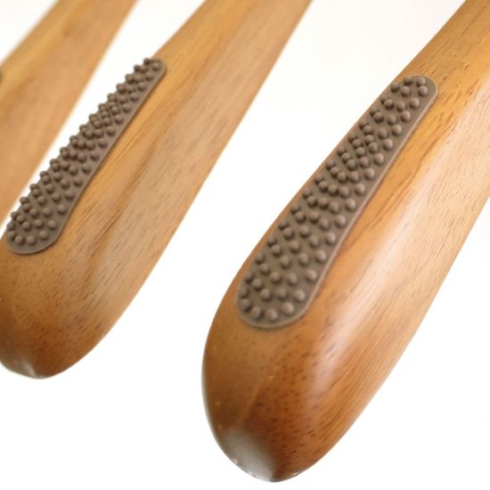 올지 헤리티지 원목 옷걸이 5P 논슬립 회전고리