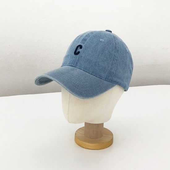 [애슬릿]여성 남성 커플 영문 워싱 여름 대두 볼캡