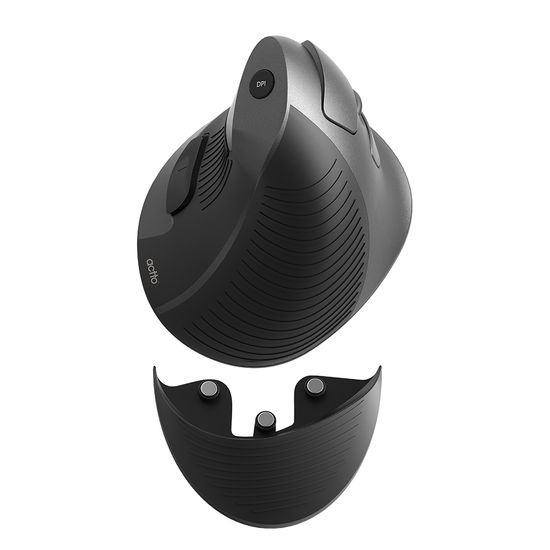 엑토 무소음 무선 블루투스 버티컬 마우스 BTM-16