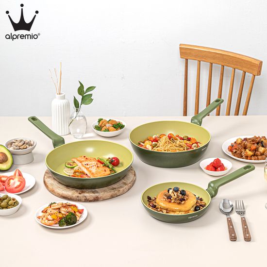 [알프레미오] 아보카도 IH 프라이팬 8종 골라담기