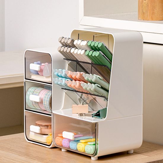 델리 데스크탑 오거나이저 멀티 책상정리함 연필꽂이