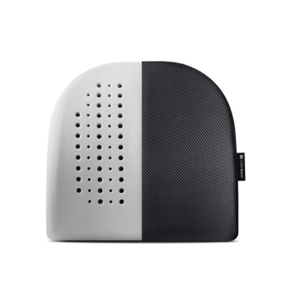 큐어백 인체공학 등받이쿠션 사무실 의자 허리방석