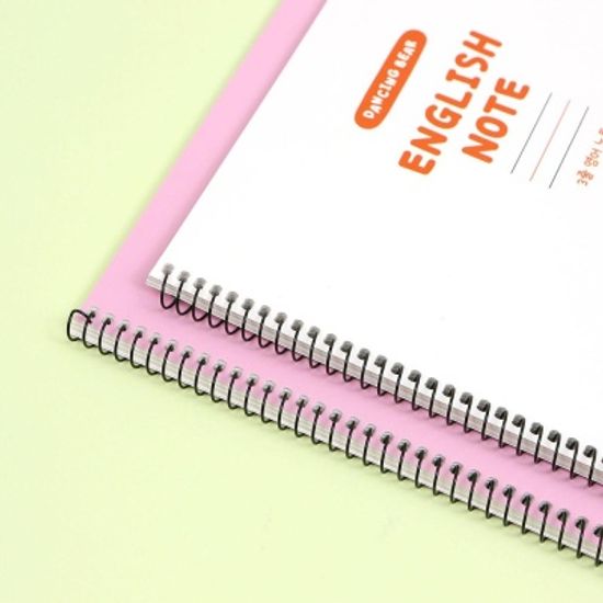 핑크풋 댄싱베어3줄영어노트