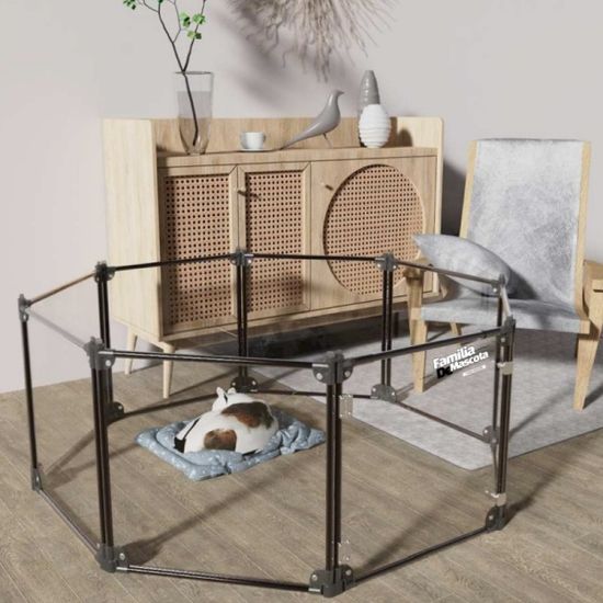 AF-656 투명 아크릴 애완동물 펜스, 65x60cm