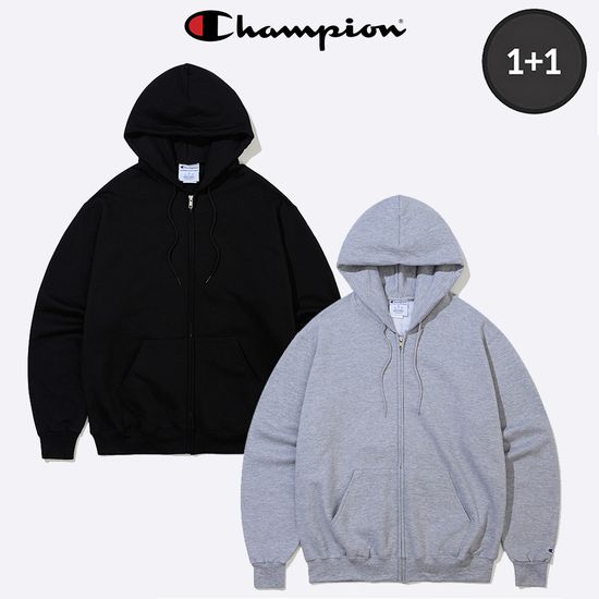 (1+1)챔피온 S800 파워블랜디 기모 후드집업